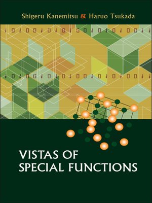 cover image of Vistas of Special Functions